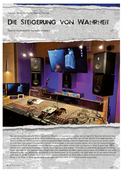 Verdade Mestrado Studiomonitore